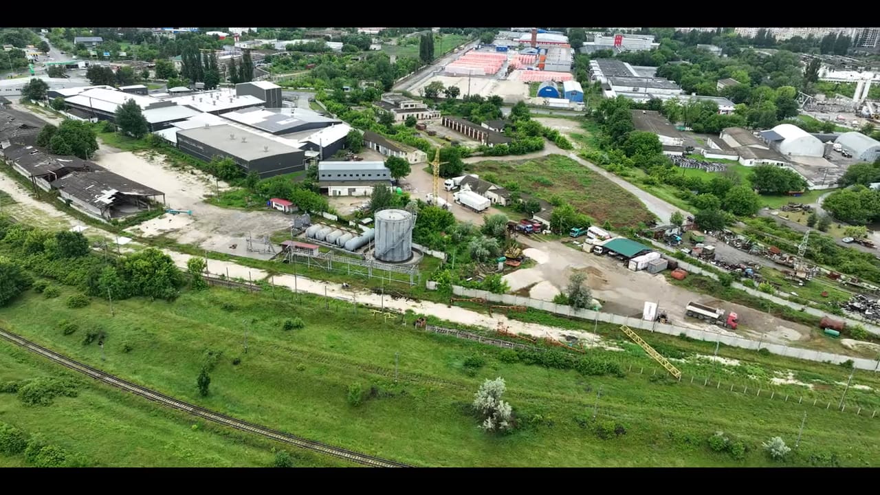 Industrial Transshipment & Logistics Hub — aerial view 1