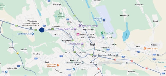 Local access around Strategic Commercial & Office Asset, Iași