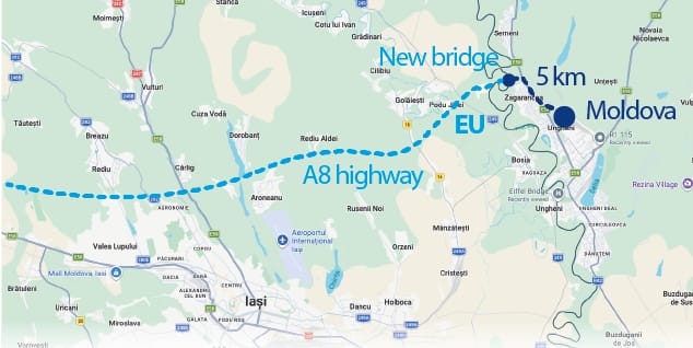 Local access around Border-Adjacent Tech & Industrial Park
